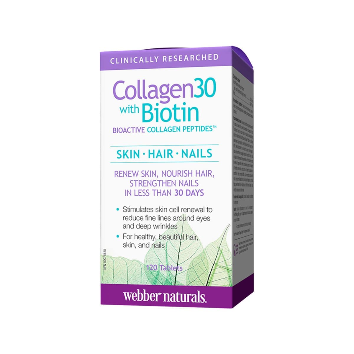 Webber Naturals - Collagen 30 with Biotin