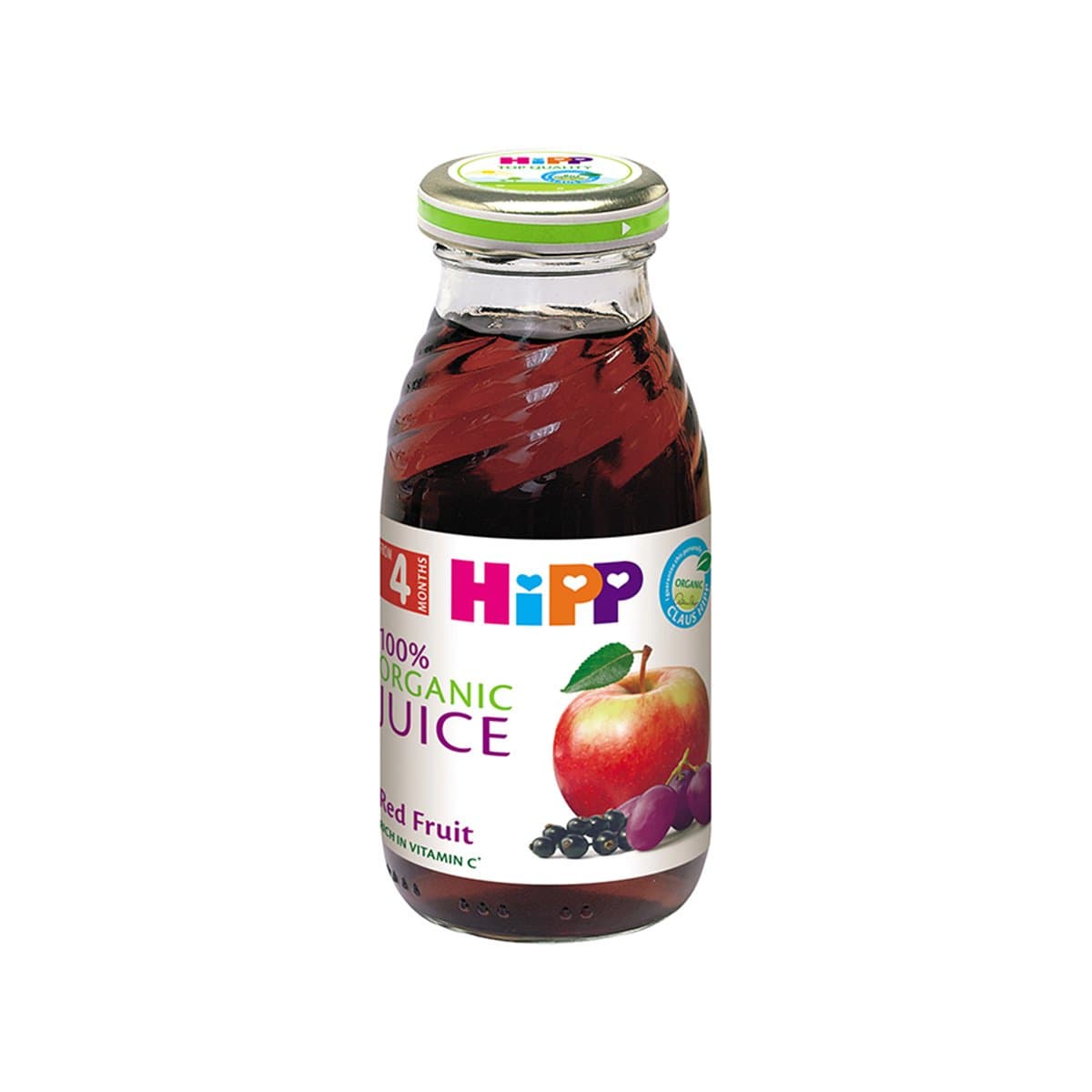 HiPP - Lëng molle dhe rrushi të kuq (4m+)