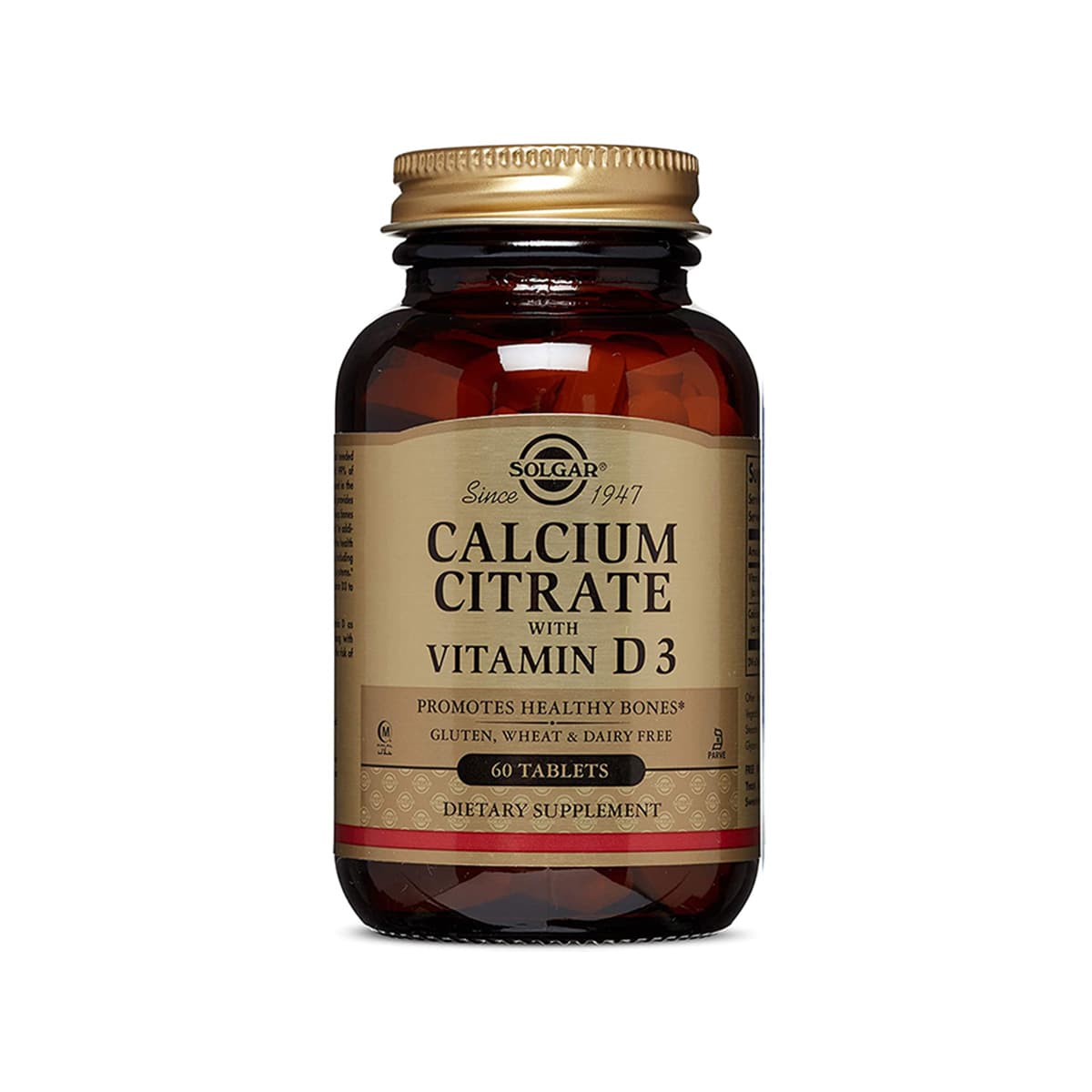 Solgar - Calcium Citrate me vitaminë D3