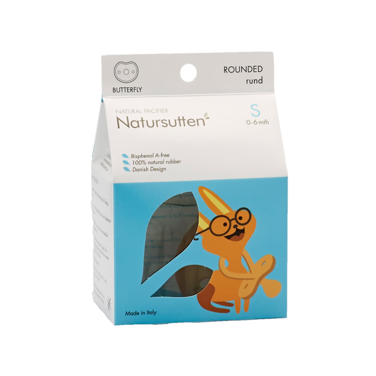 Natursutten - Biberon gënjeshtar Butterfly Rounded