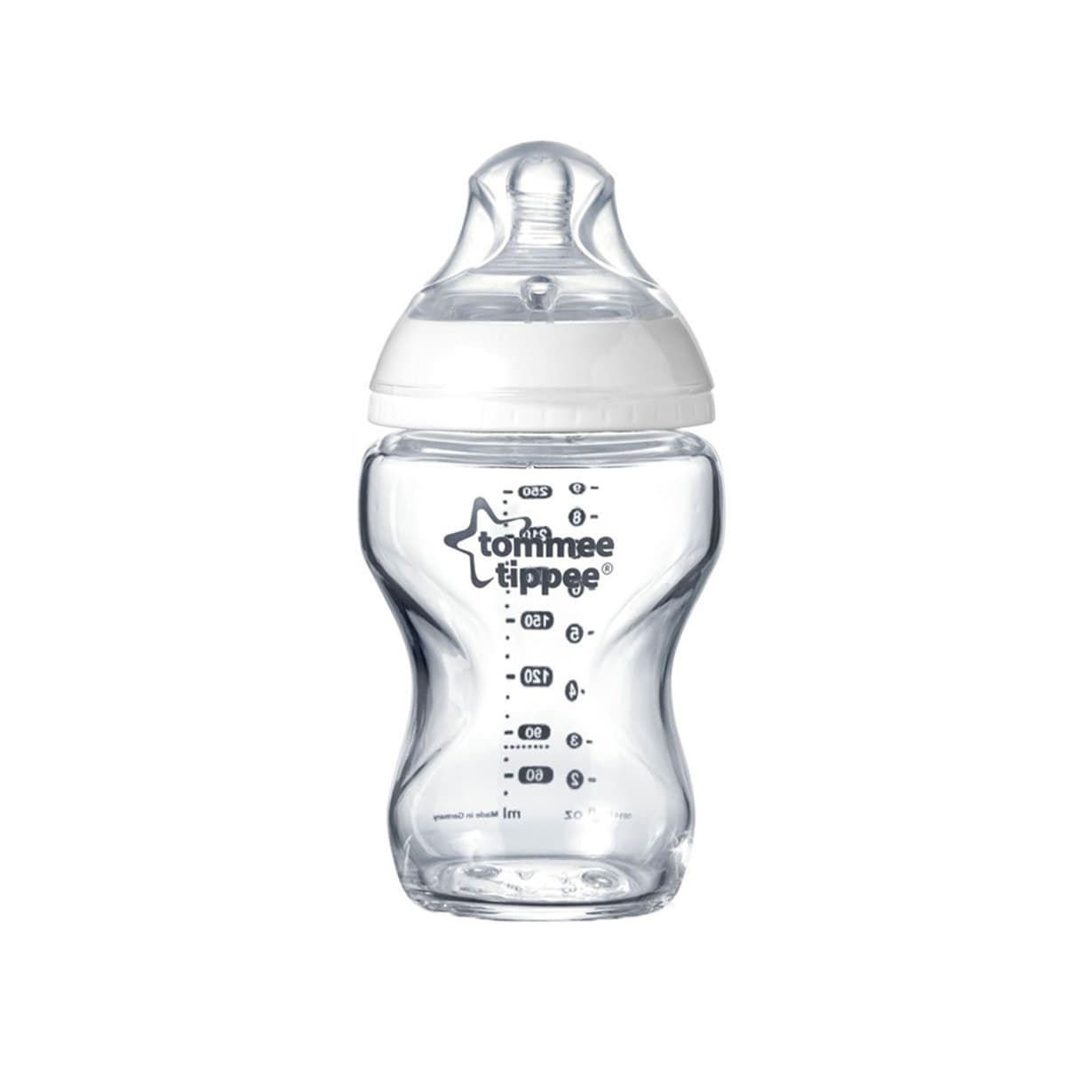 Tommee Tippee - Closer To Nature Shishe qelqi kundër kolikave (0m+)