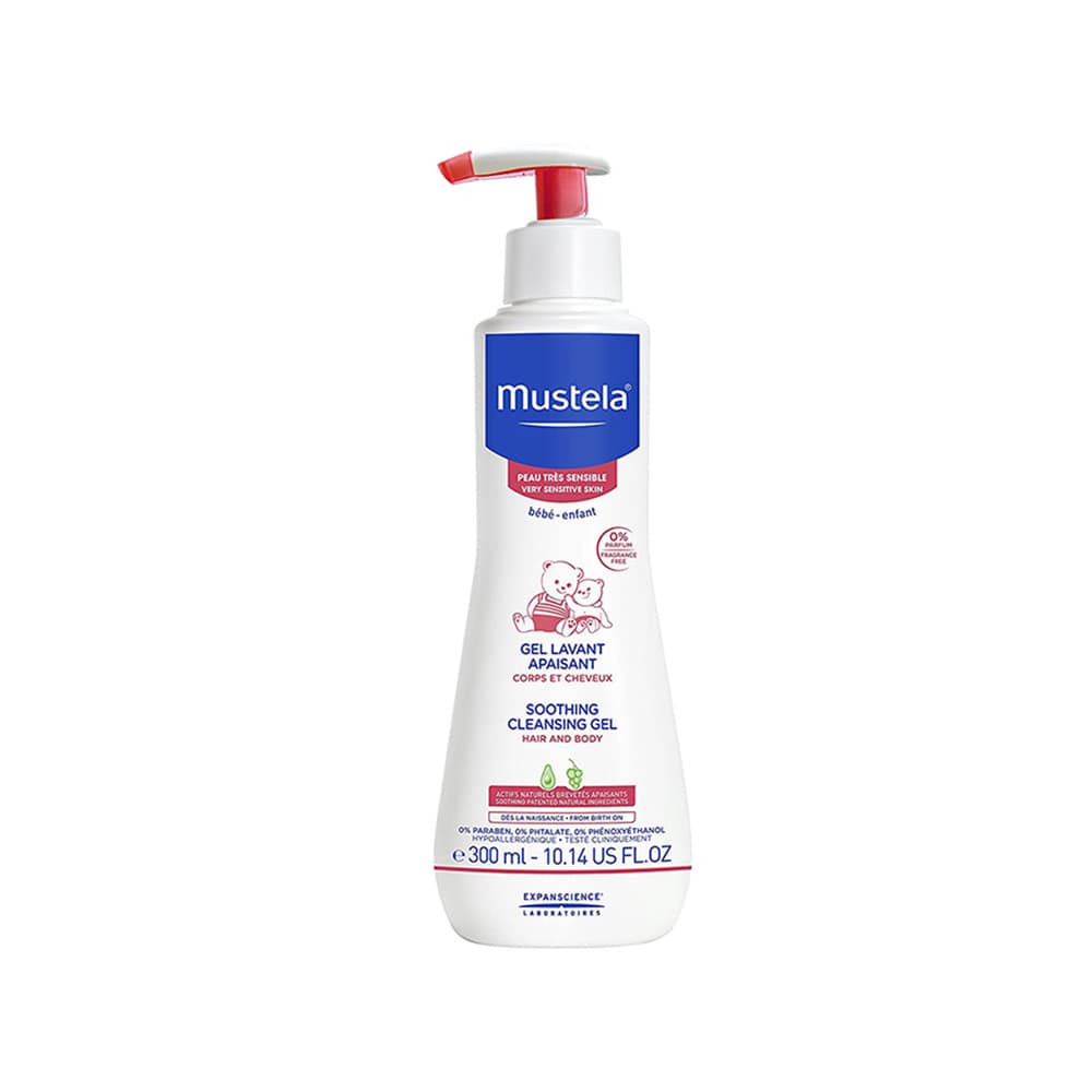 Mustela - Xhel larës për lëkura shumë të ndjeshme