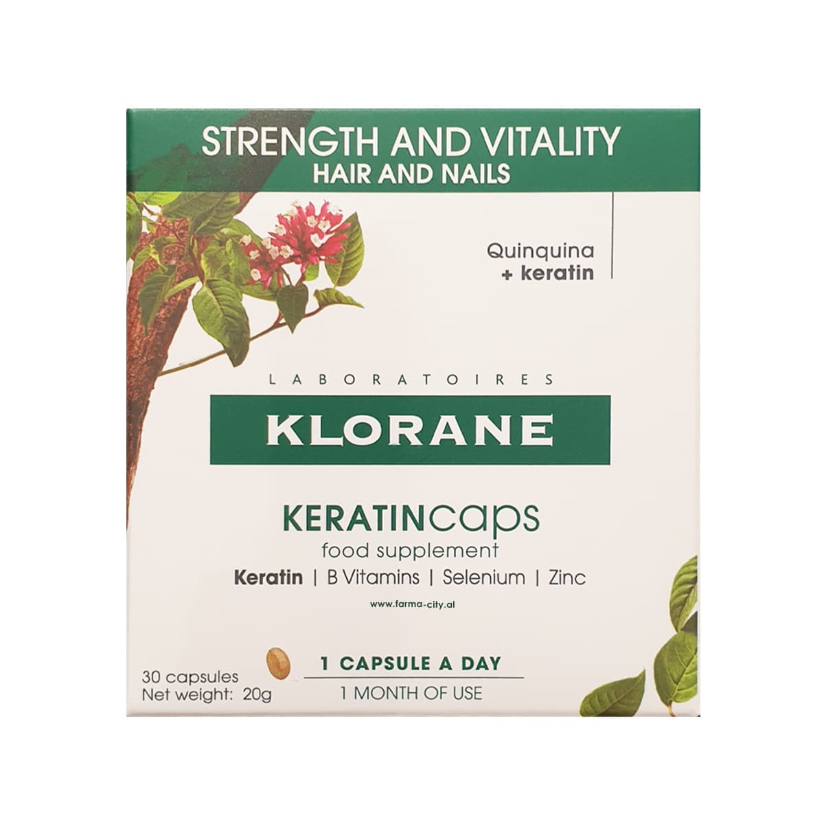 Klorane - Keratin Caps