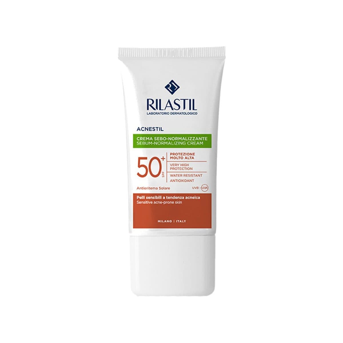 Rilastil - Acnestil Sebum-Normalizing Cream (SPF 50+)