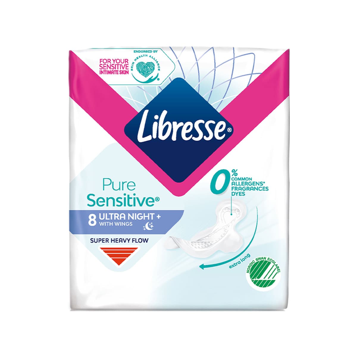 Libresse - Pure Sensitive Ultra Night