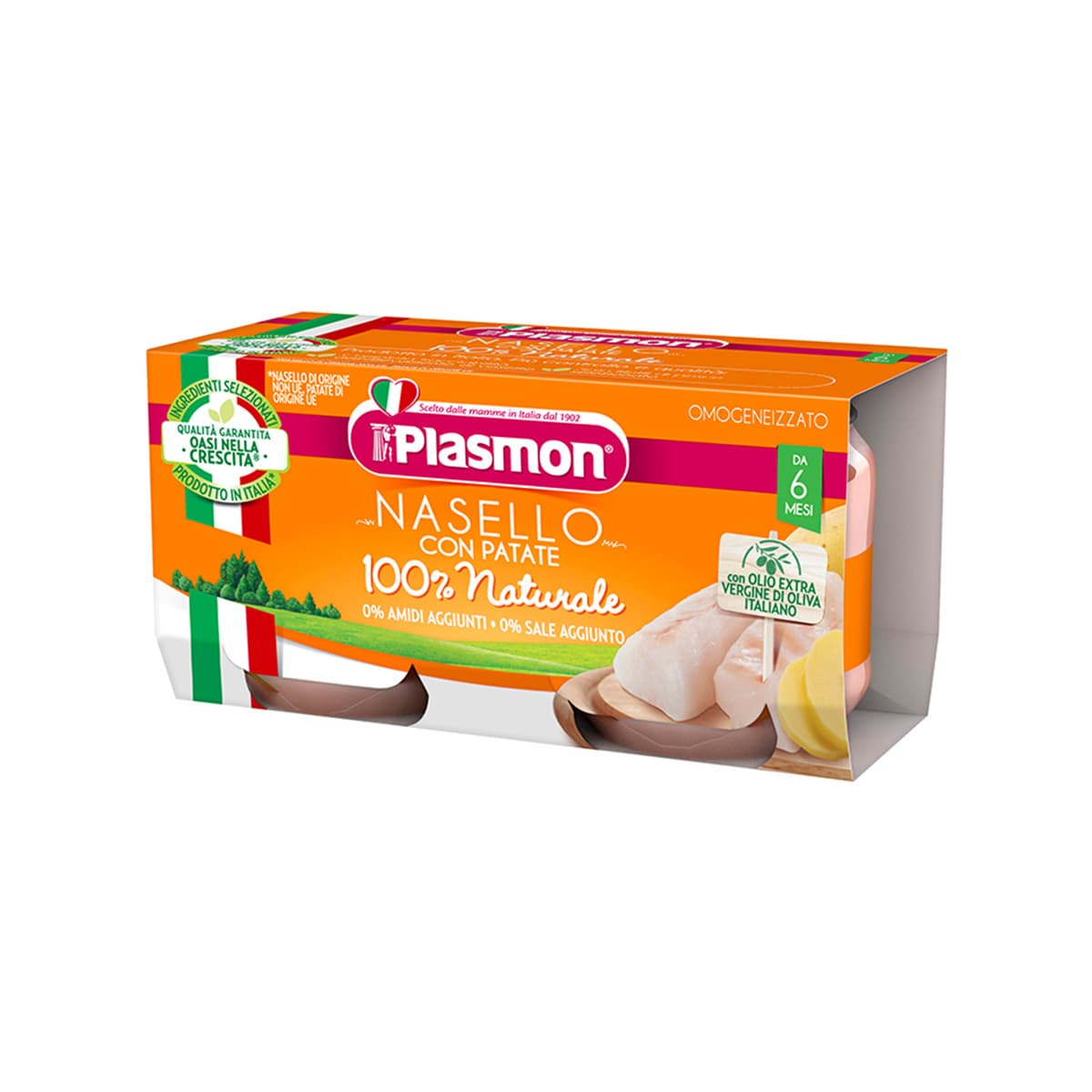 Plasmon - Peshk merluc me patate (6m+)
