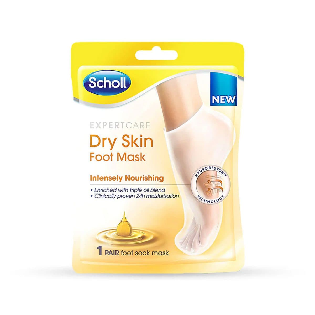 Scholl - Expert Care Triple Oil Foot Mask