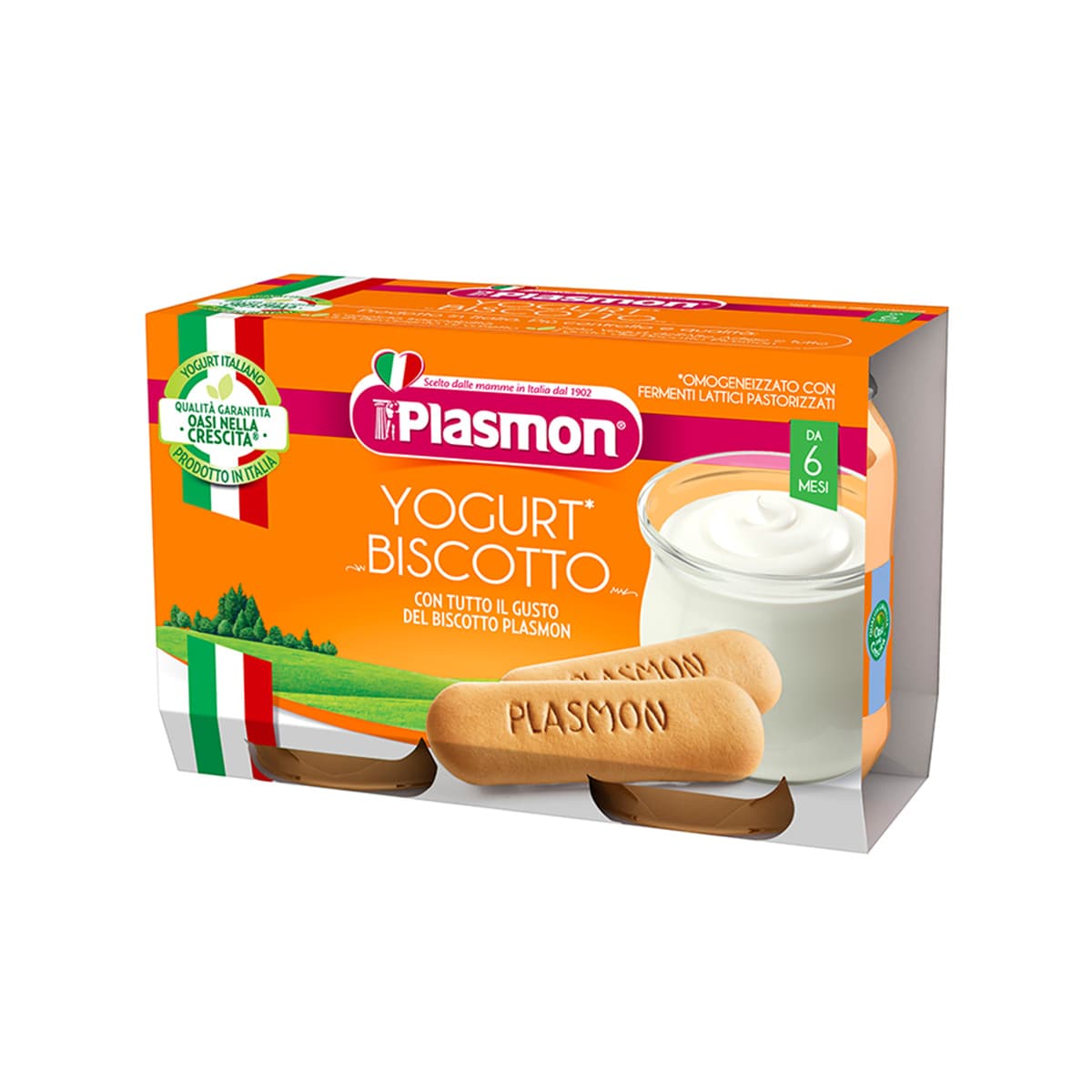 Plasmon - Kos me biskotë (6m+)