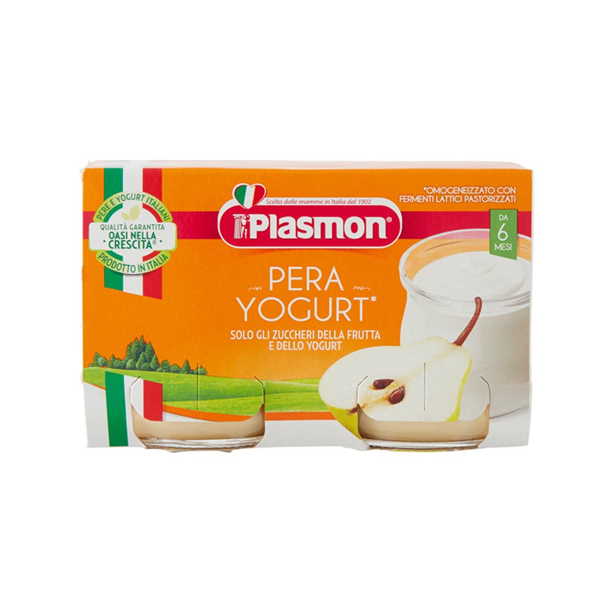 Plasmon - Kos me dardhë (6m+)