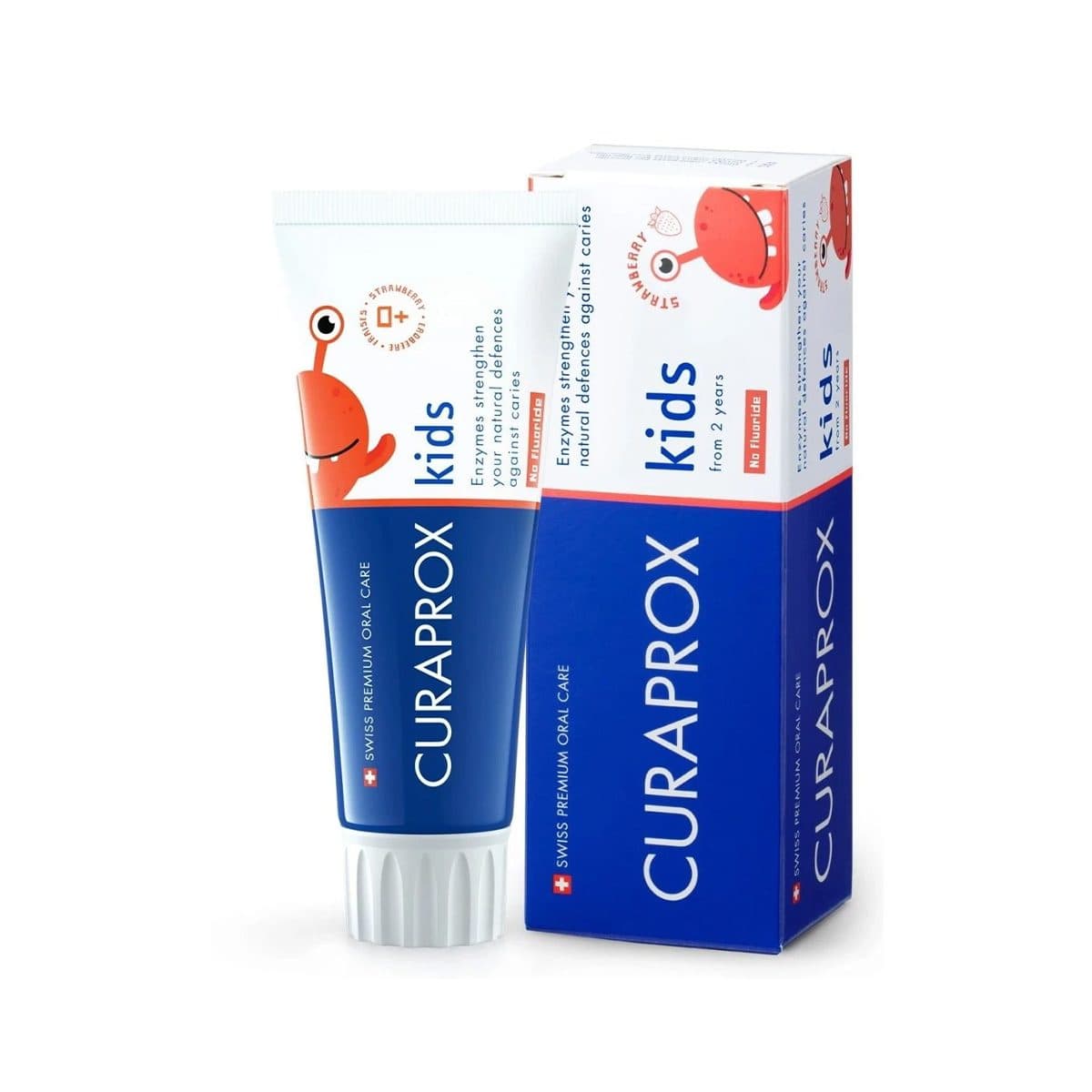 Curaprox - Kids Toothpaste Strawberry (pa fluor)