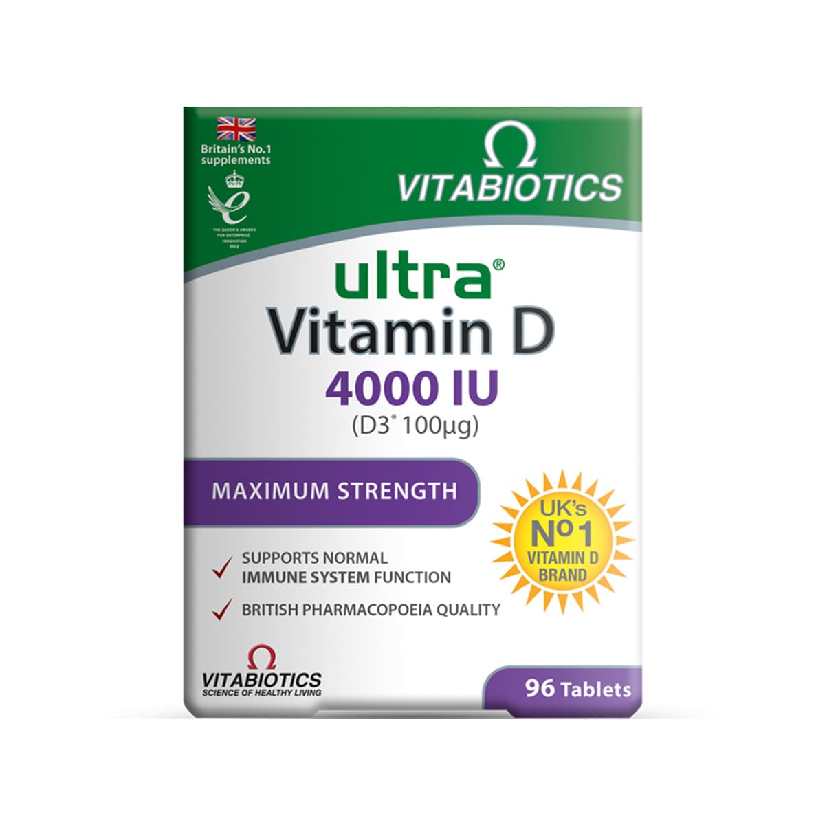 Vitabiotics - Ultra Vitamin D 4000 IU