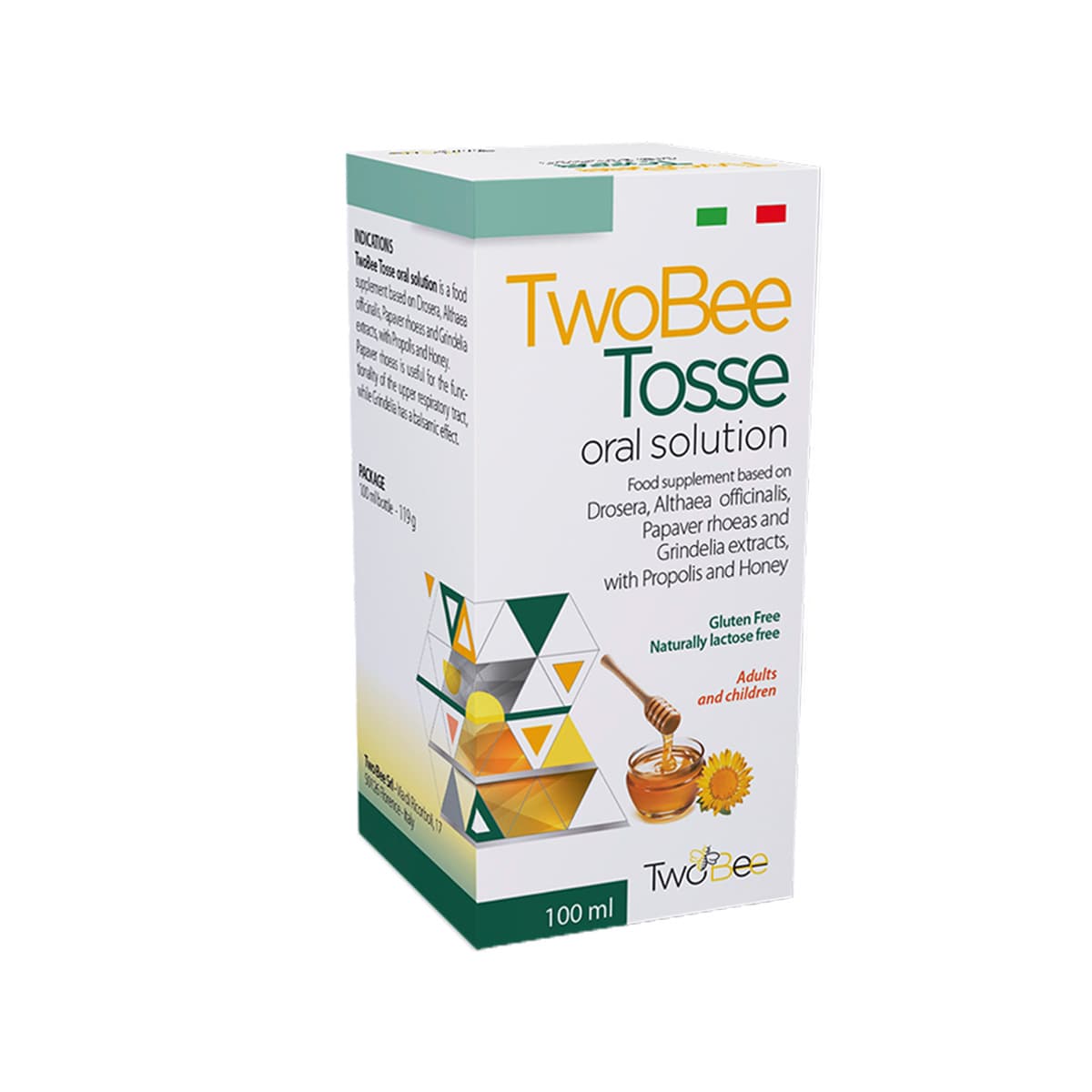 TwoBee - Tosse, shurup për kollën e thatë dhe me sekrecione