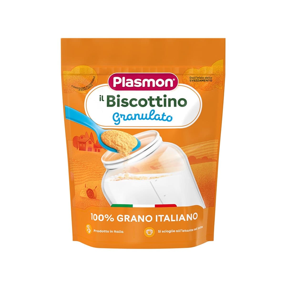 Plasmon - Biscottino Granulato, pa gluten (6m+)