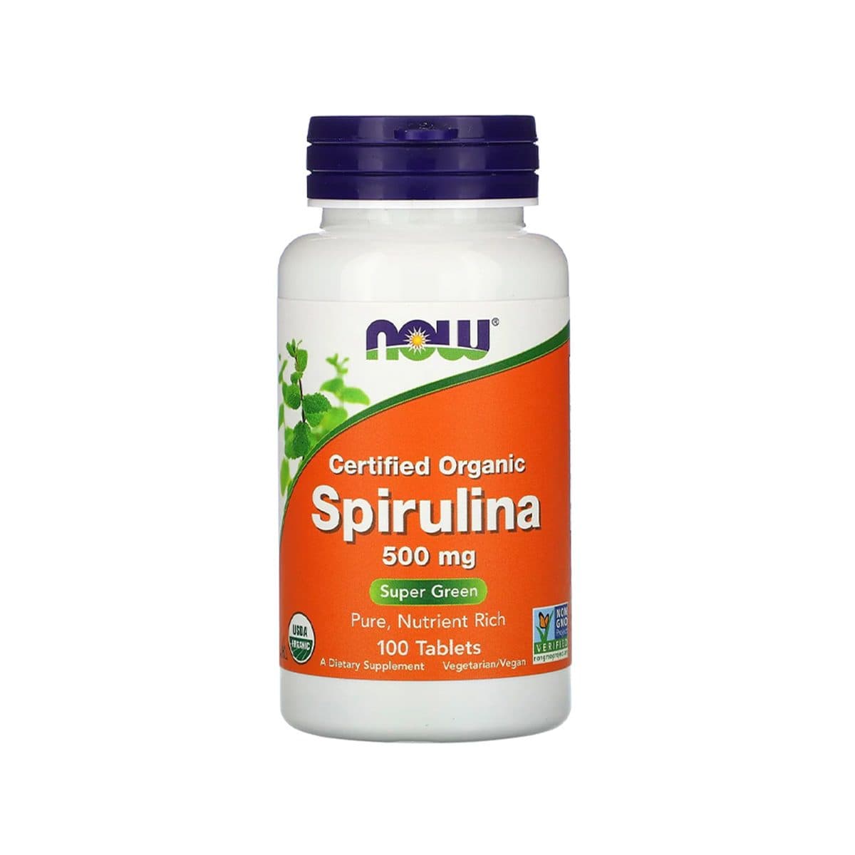 Now - Spirulina Organic 500mg