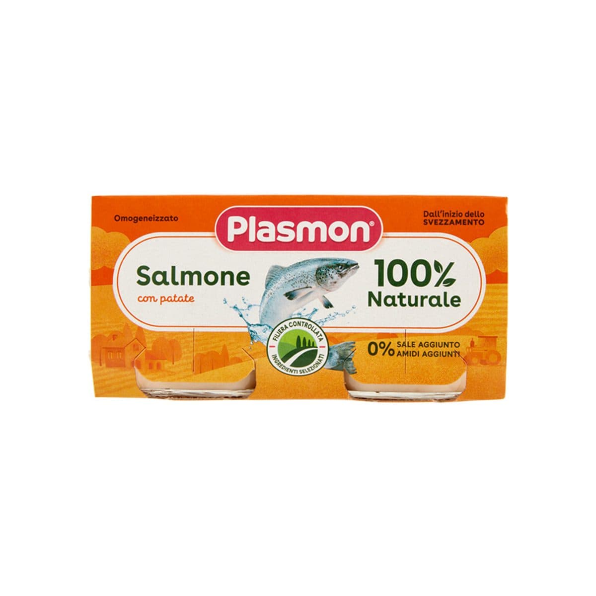 Plasmon - Salmon me patate (6m+)