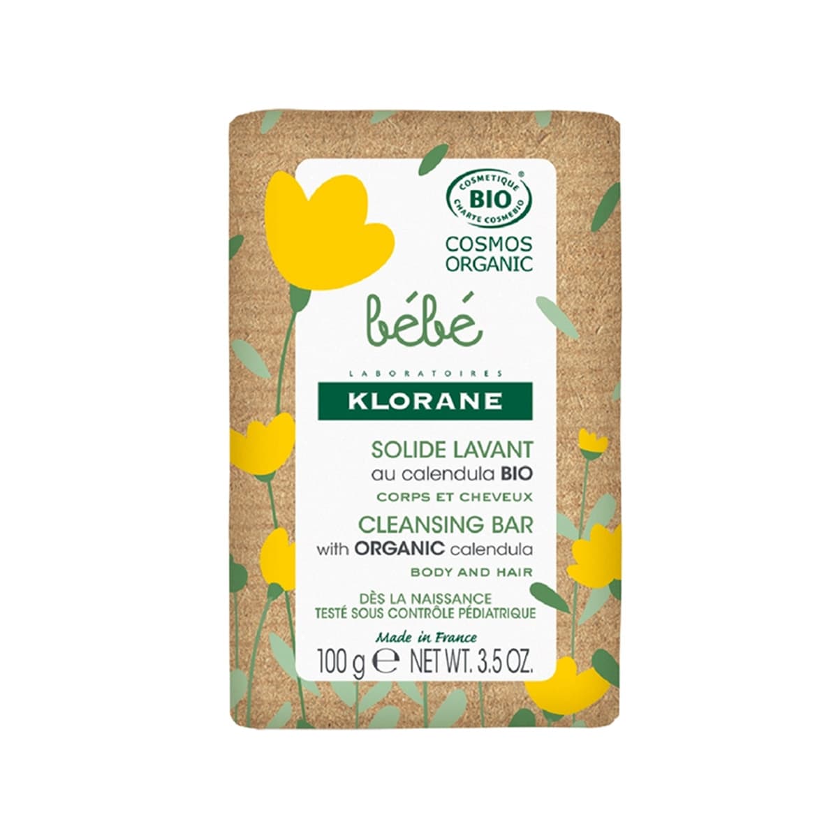 Klorane - Baby Organic Cleansing Bar