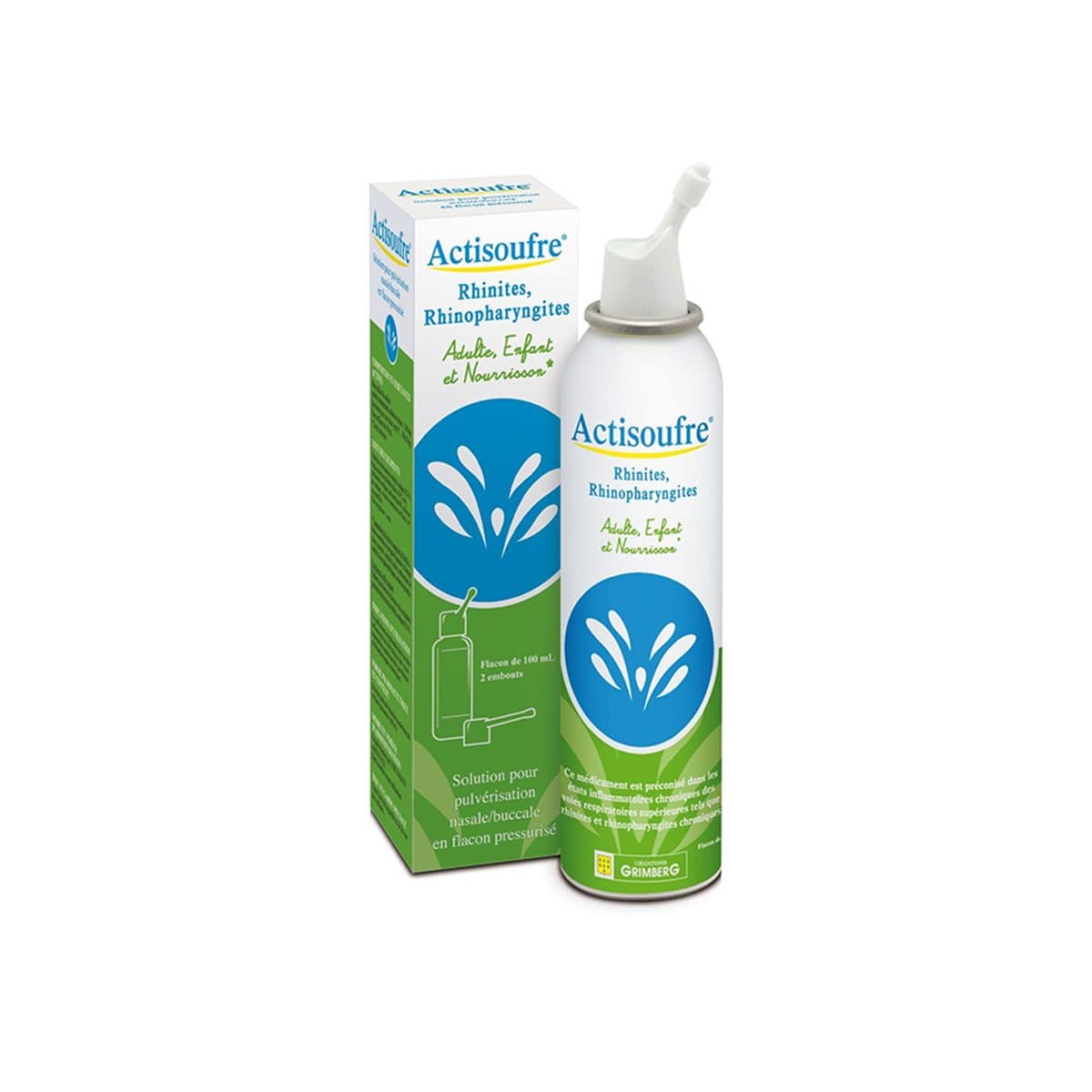 Actisoufre - Spray Nazal ose Oral