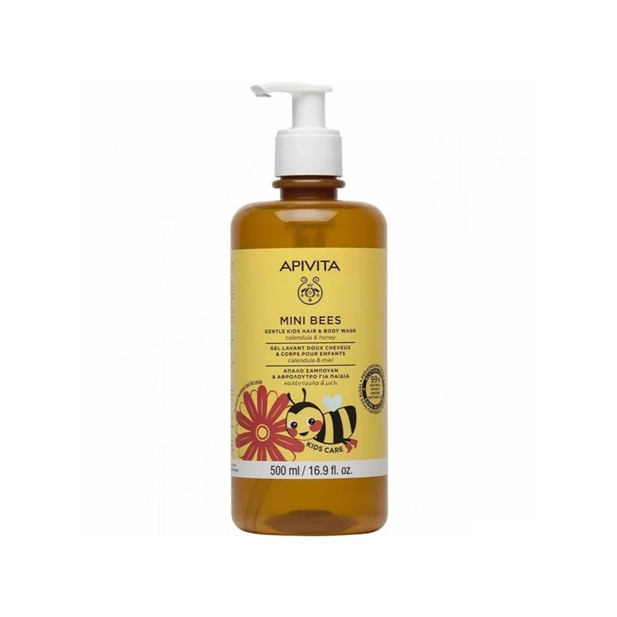 Apivita - Mini Bees Gentle Kids Hair and Body Wash