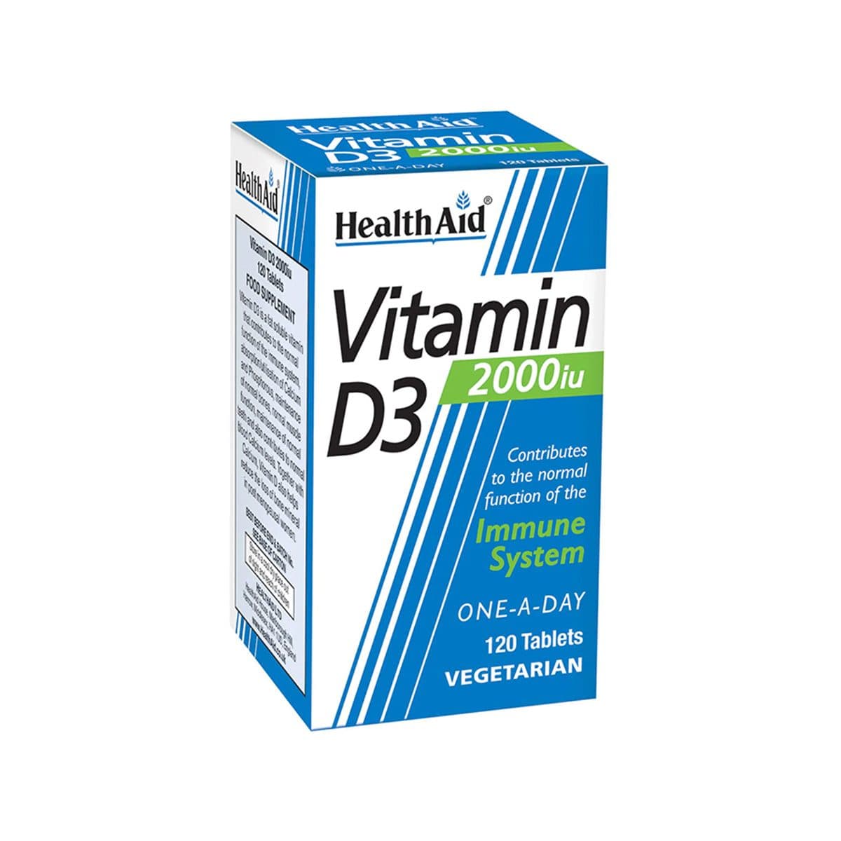 Health Aid - Vitamin D3 2000IU