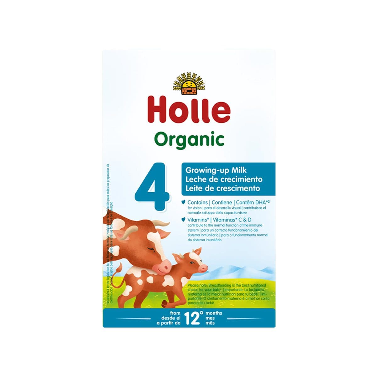 Holle - Qumësht lope organik 4 (12m+)