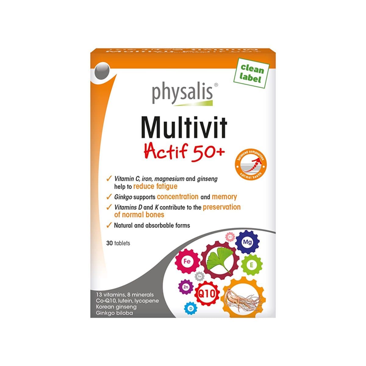 Physalis - Multivit Actif 50+