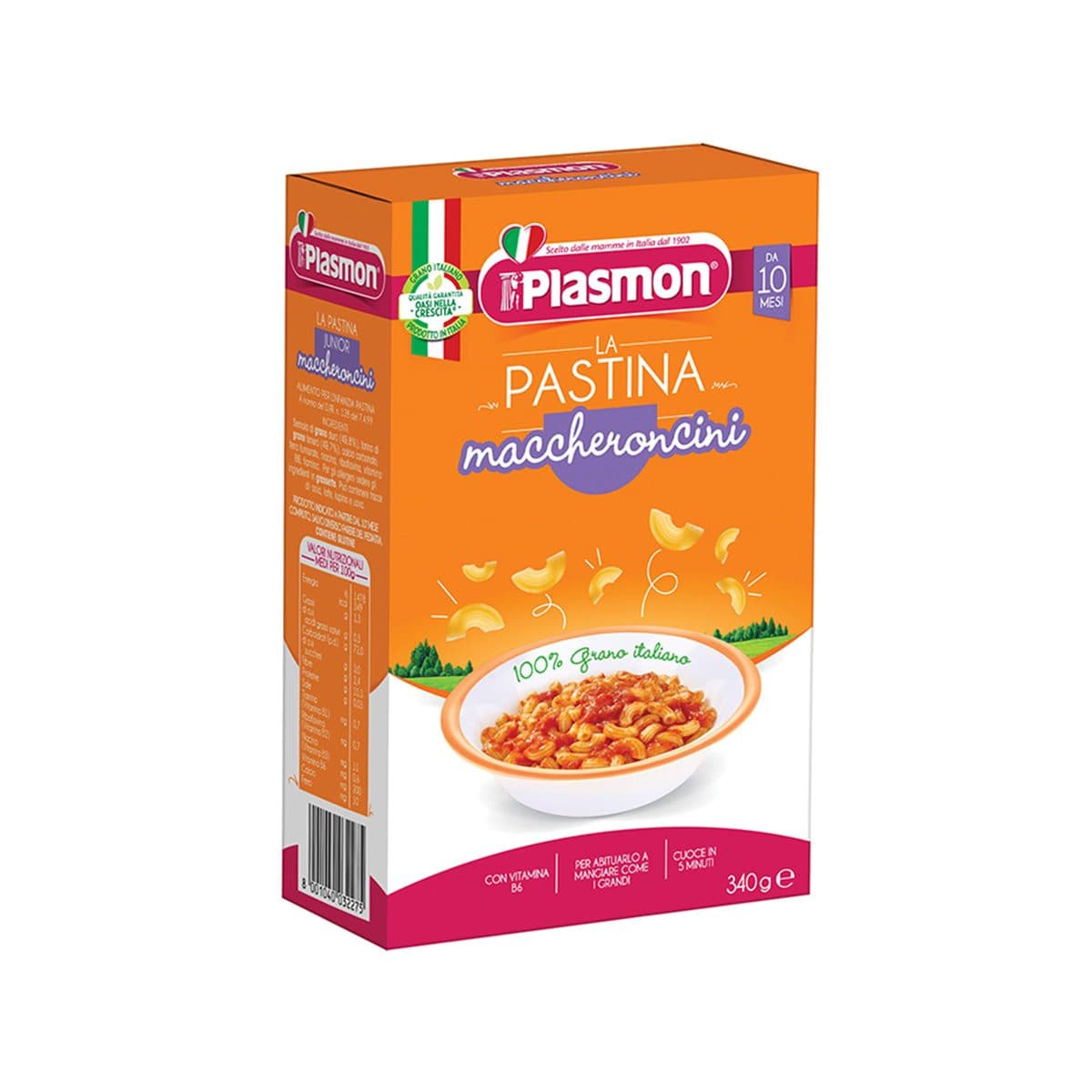 Plasmon - Makarona Maccheroncini (10m+)