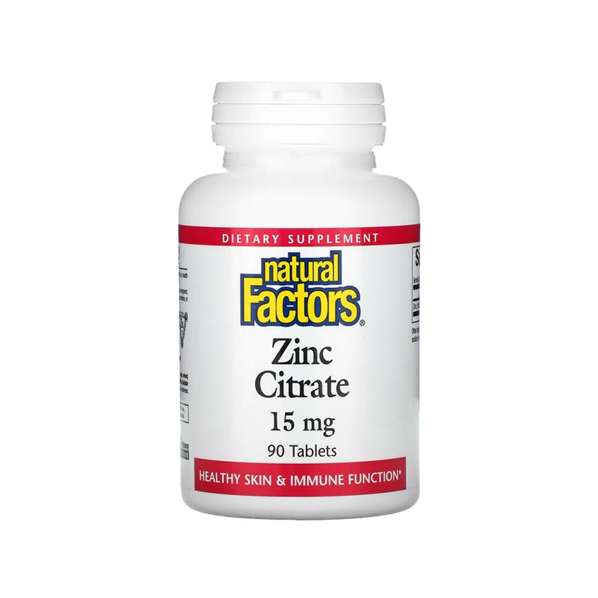 Natural Factors - Zinc Citrate 15mg