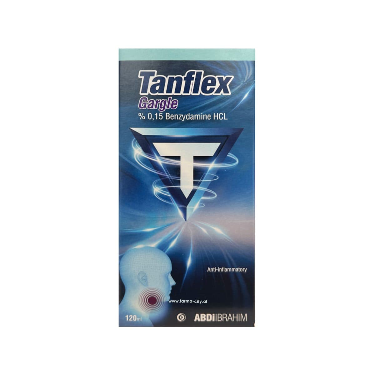 Tanflex - Gargle % 0,15 Benzydamine HCL