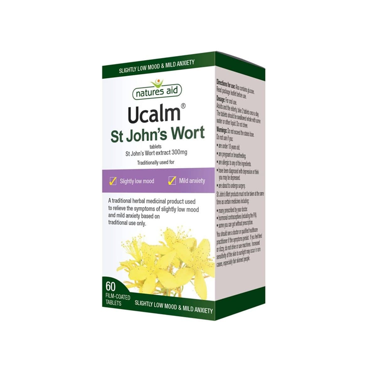 Natures Aid - Ucalm St. John’s Wort