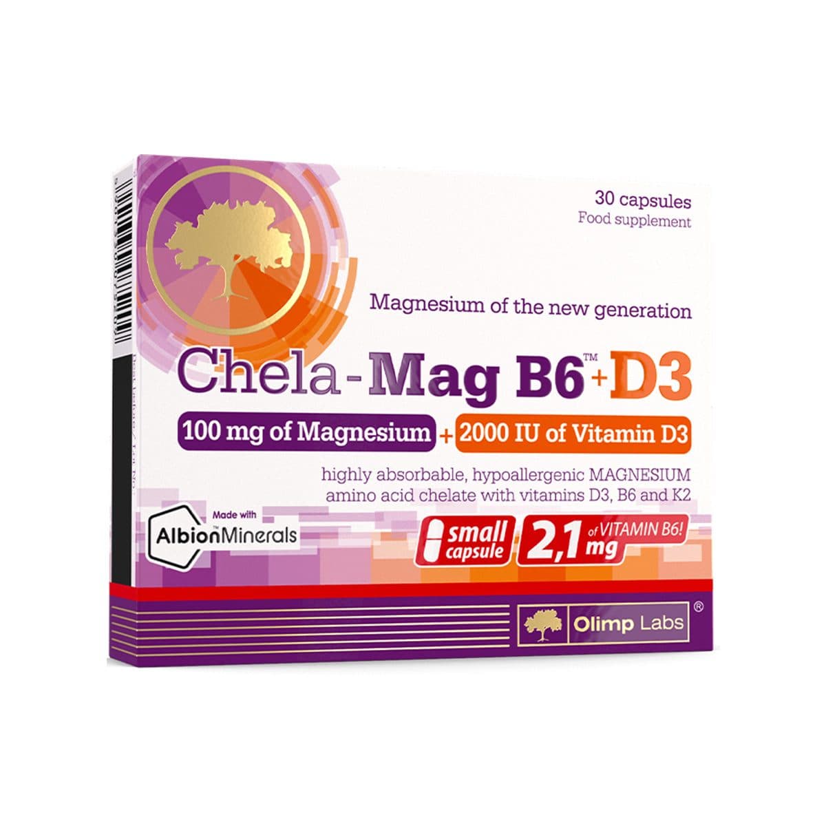 Olimp Labs - Chela Mag B6 + D3