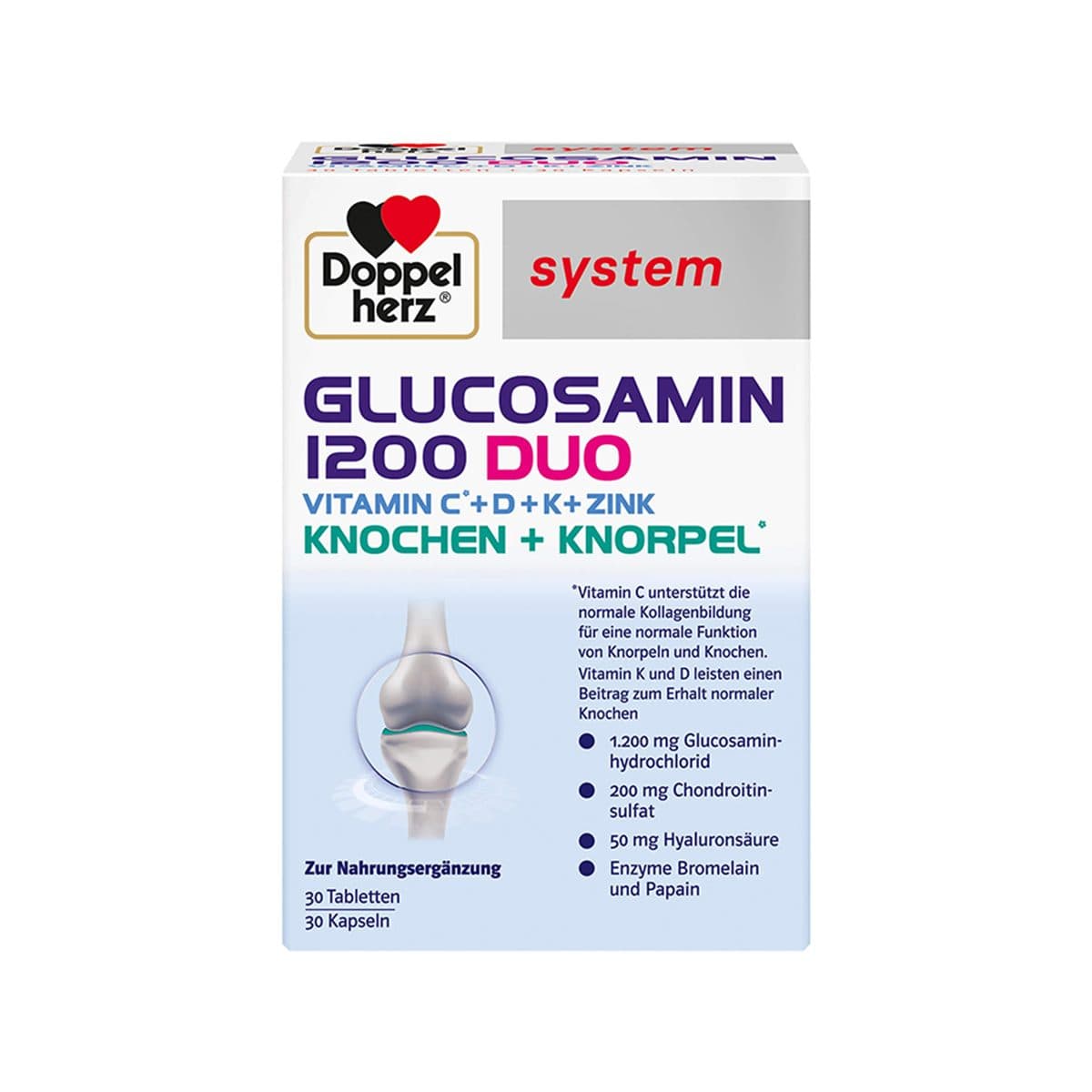 Doppelherz - Glucosamin Duo 1200