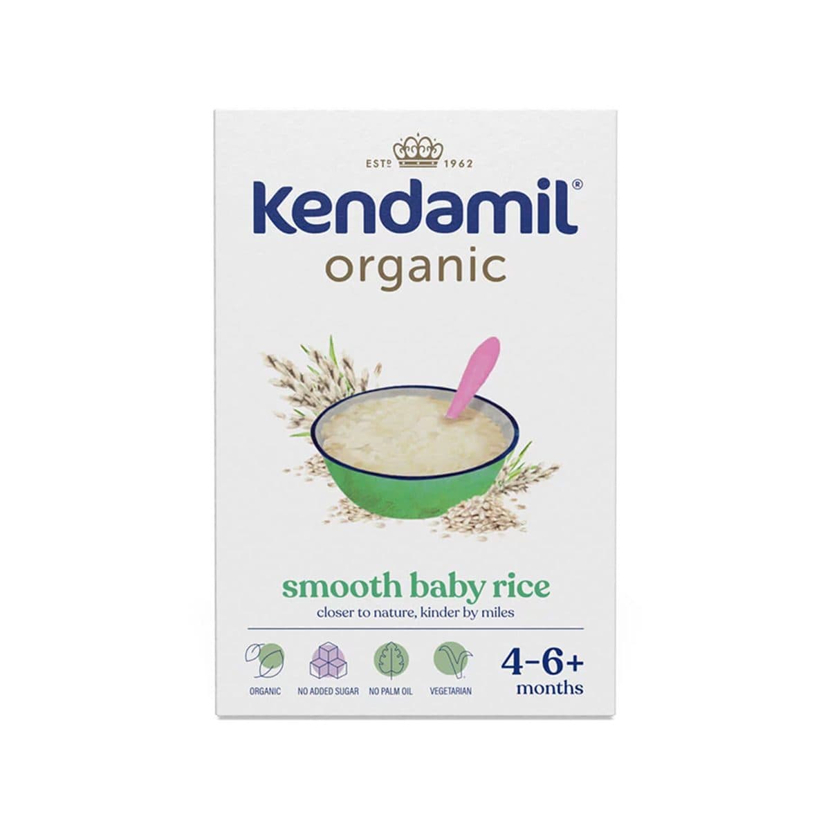 Kendamil - Organic Smooth Baby Rice (4m+)