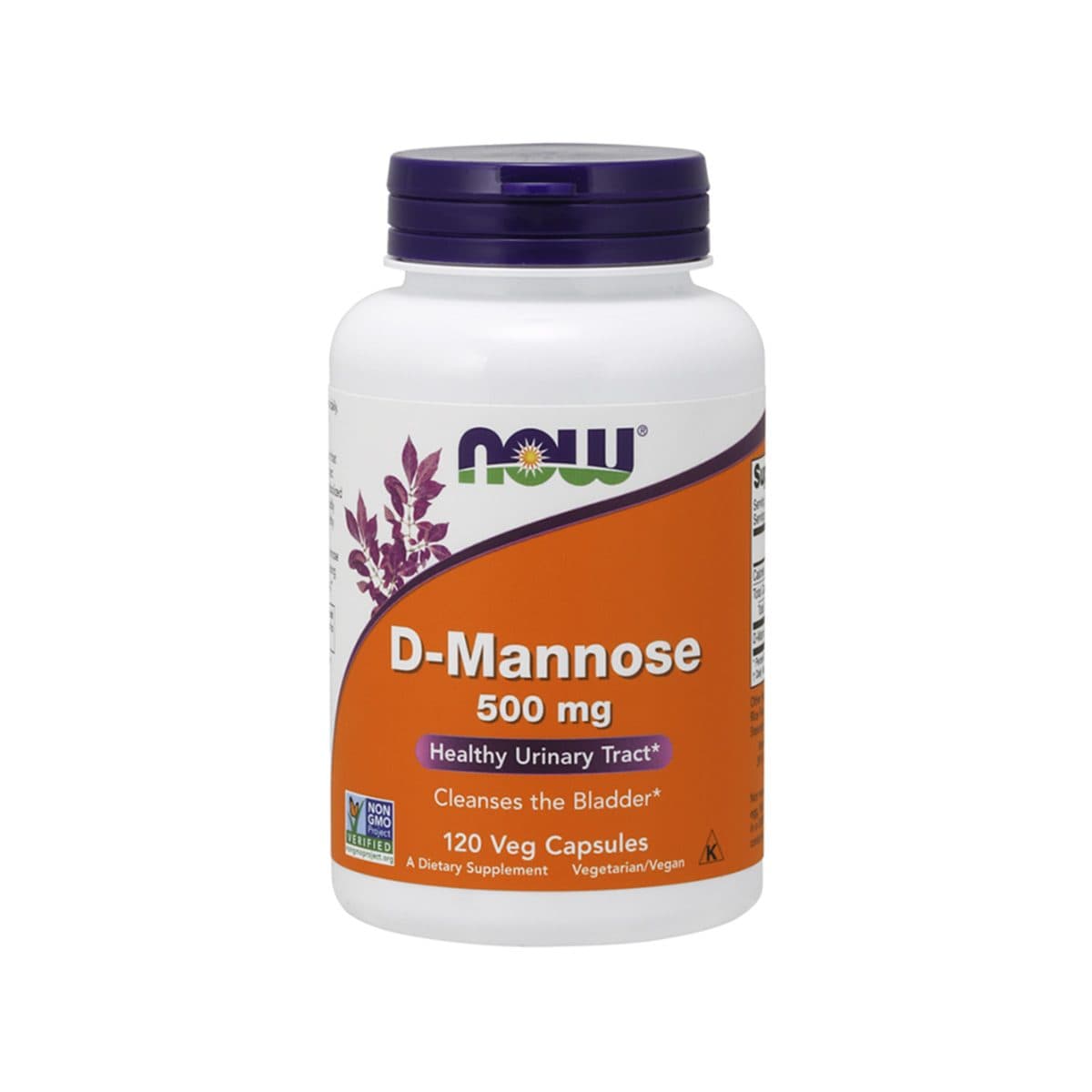 Now - D-Mannose 500 mg