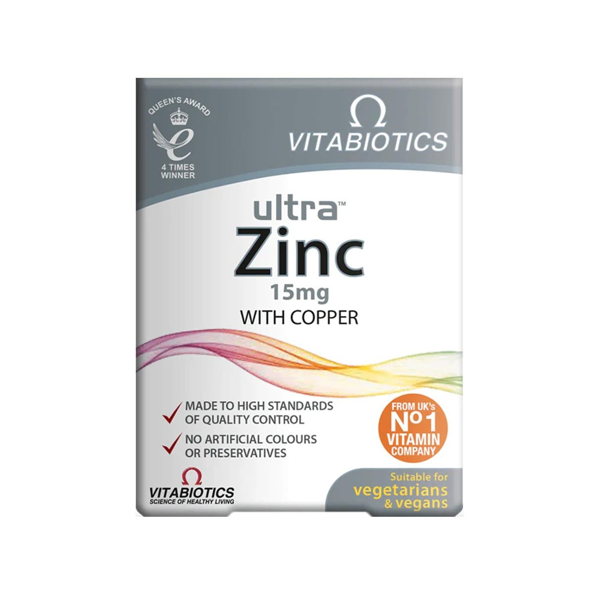 Vitabiotics - Ultra Zinc 15mg