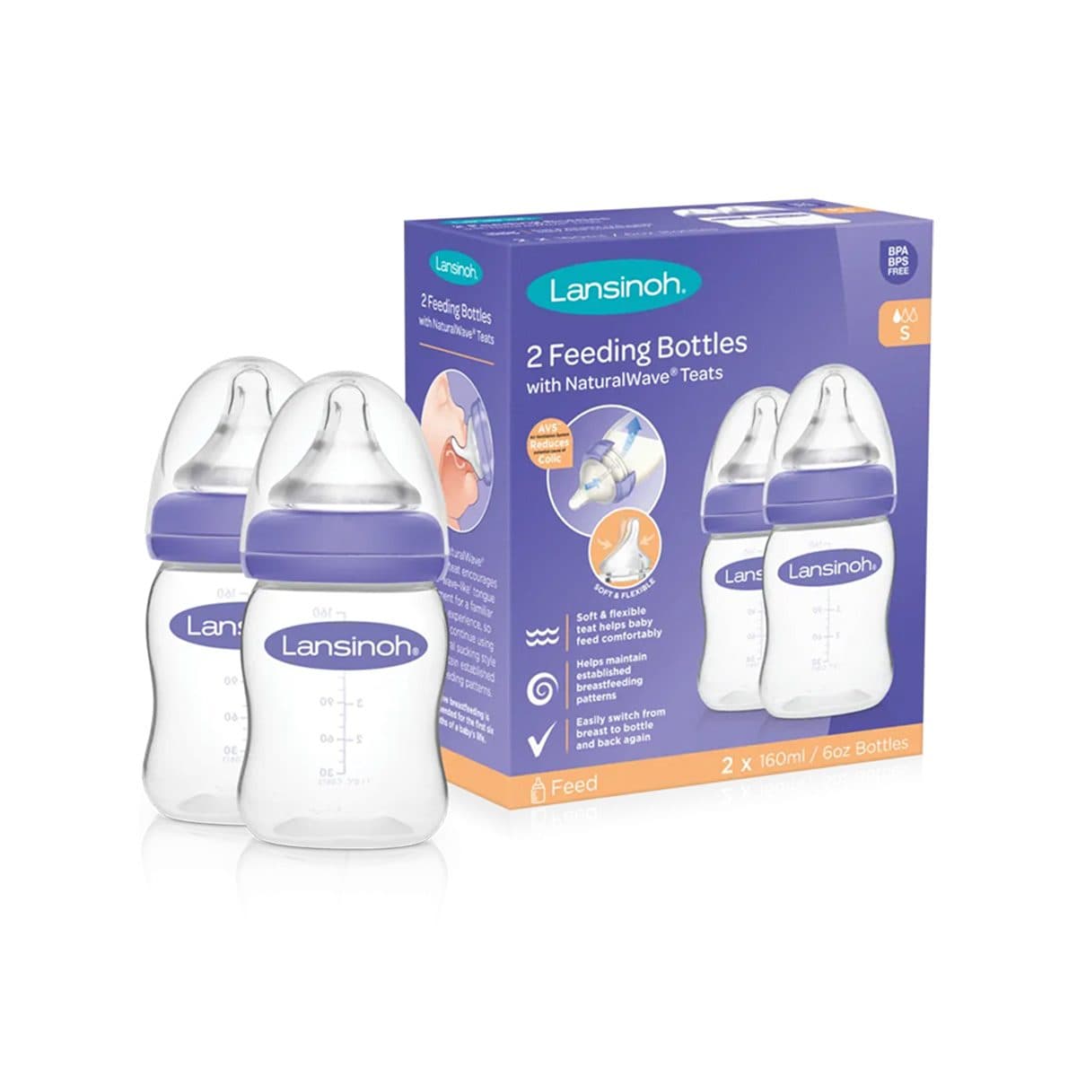 Lansinoh - Pack of Feeding Bottle
