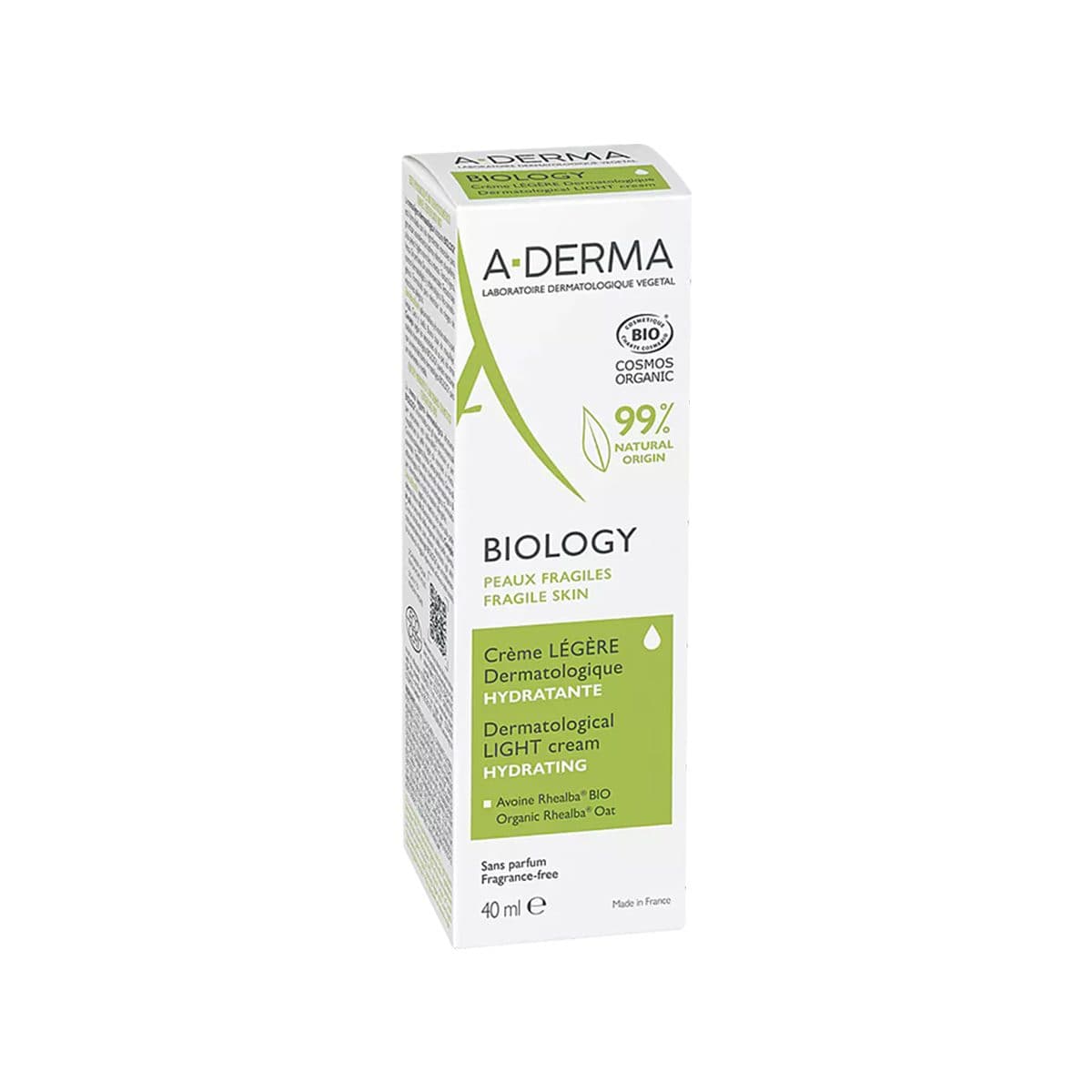 A-Derma - Biology Moisturizing Cream Light