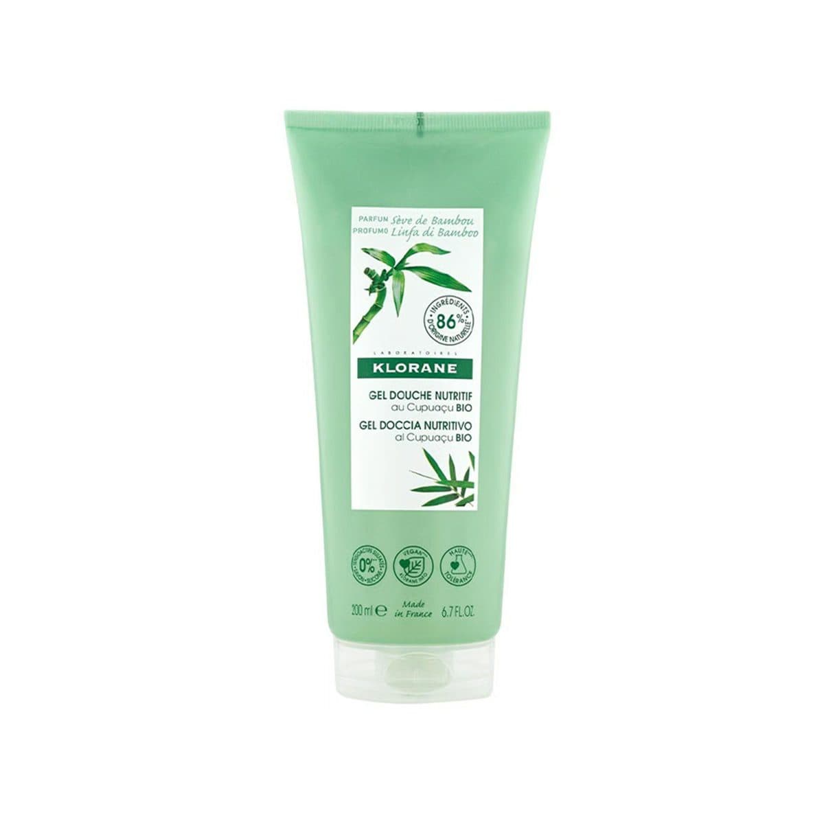 Klorane - Shower Gel Bamboo Sap