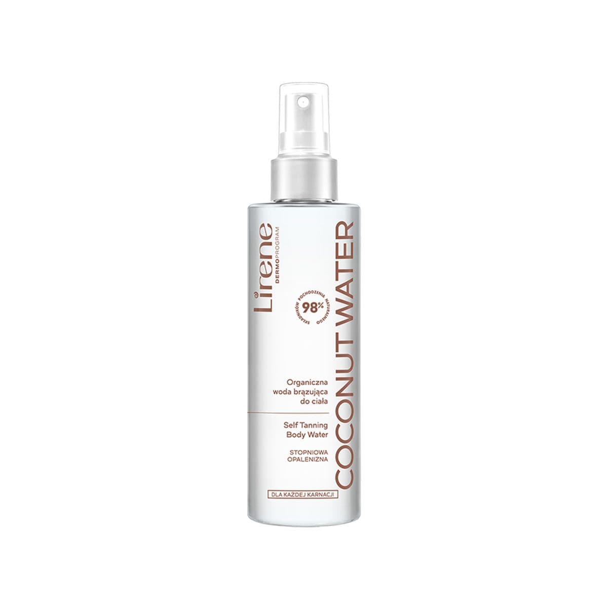 Lirene - Self Tanning Organic Coconut Body Water