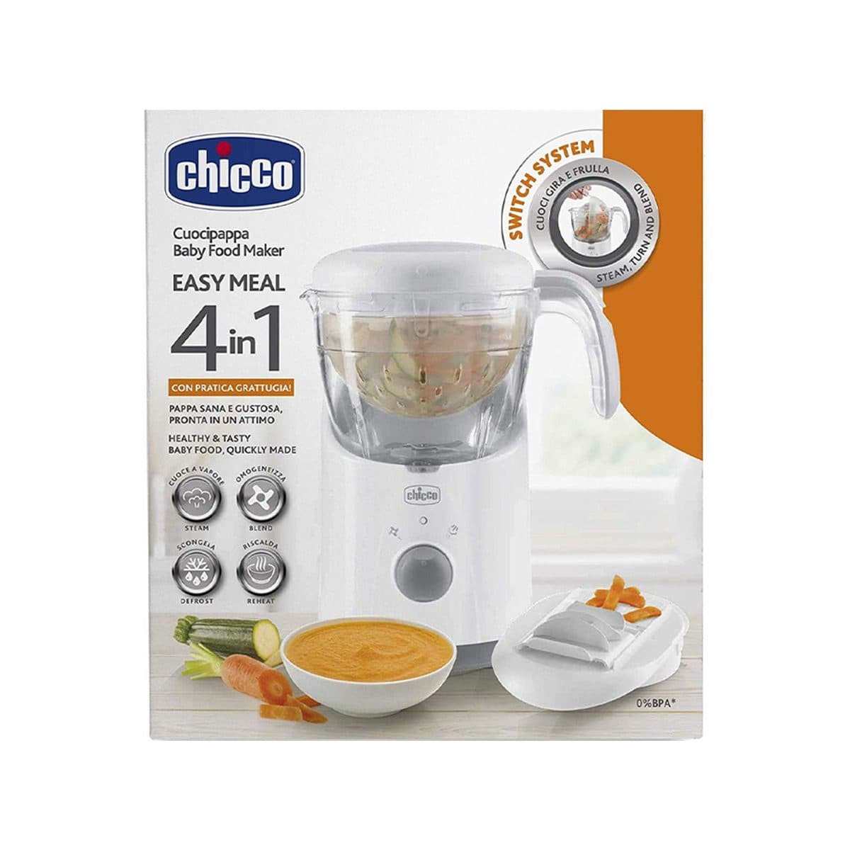 Chicco - 4 in 1 Easy Meal Steamer Blender