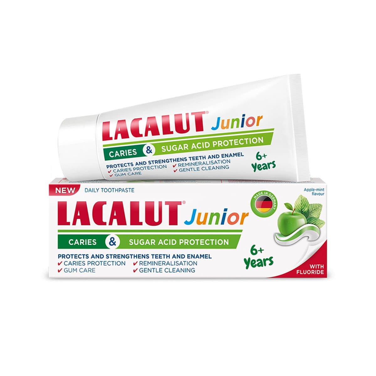 Lacalut - Junior Caries & Sugar Acid Protection (6 vjeç+)