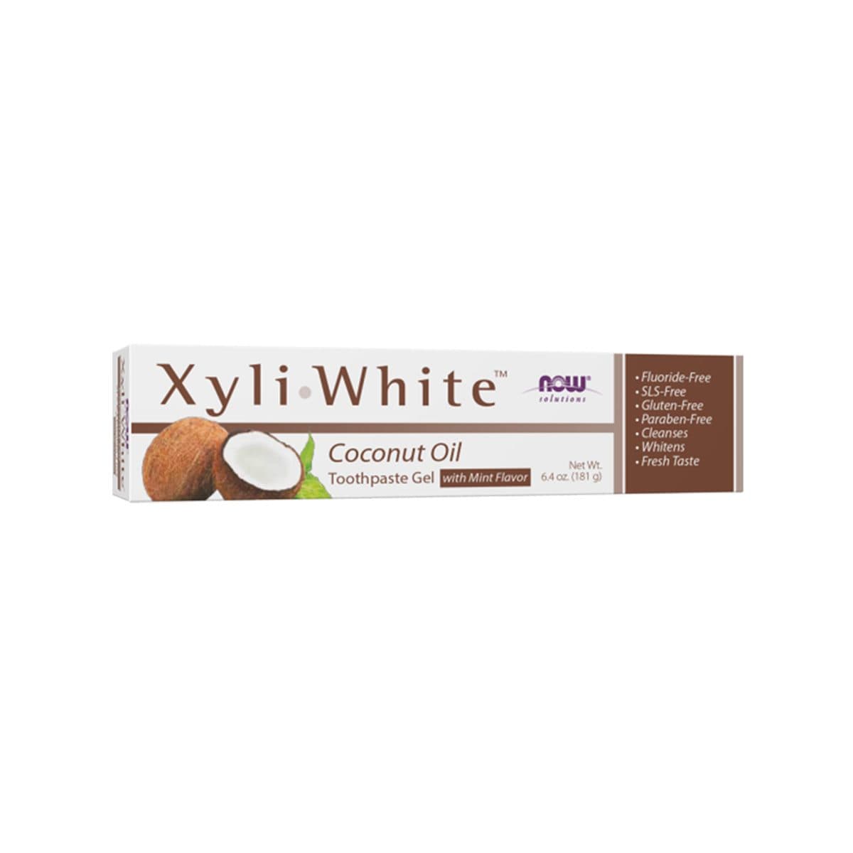 Now - XyliWhite Coconut Oil Toothpaste Gel