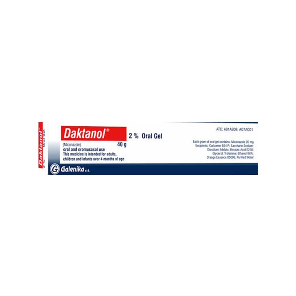 Daktanol gel oral