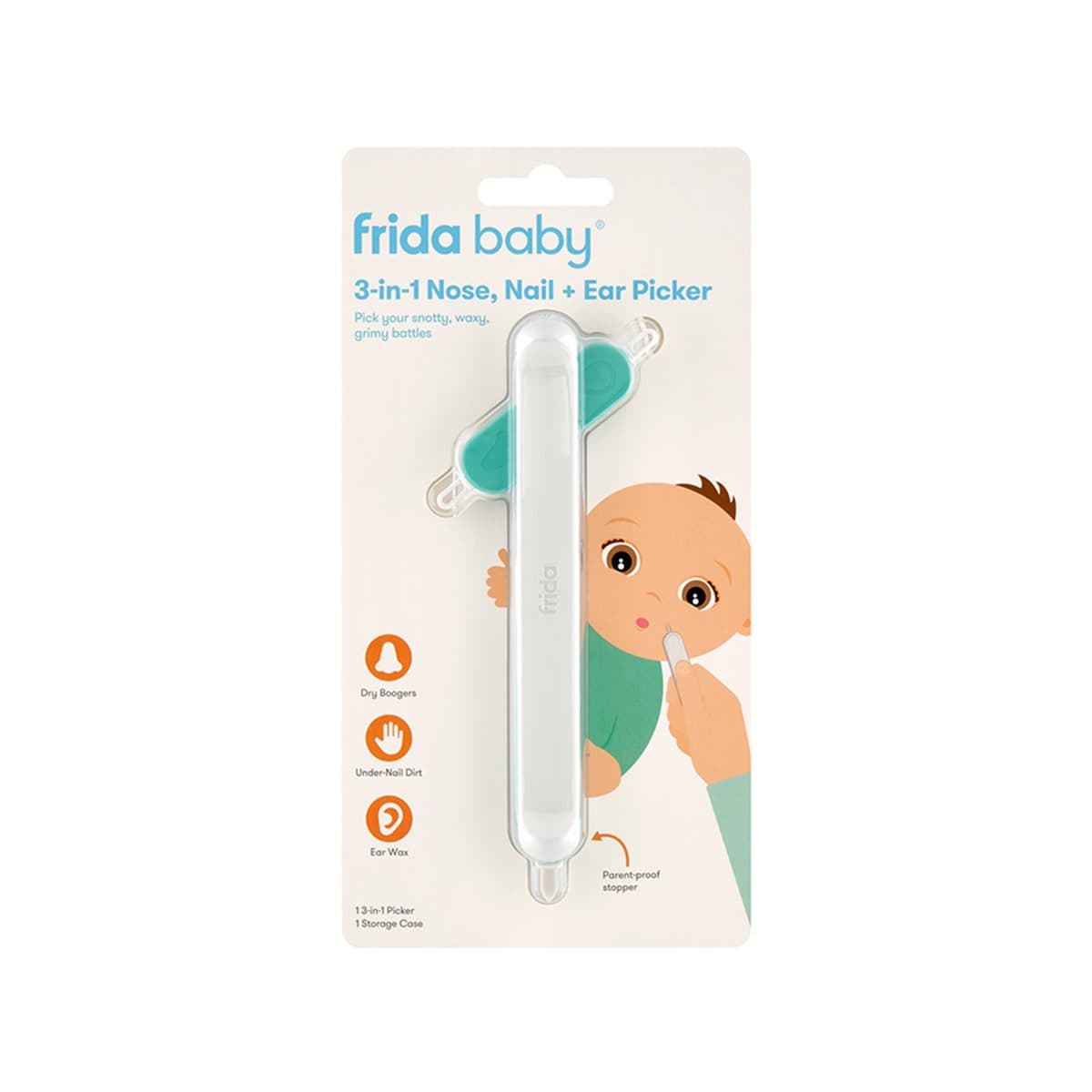 Frida Baby - 3 in 1 Nose, Nail & Ear Picker
