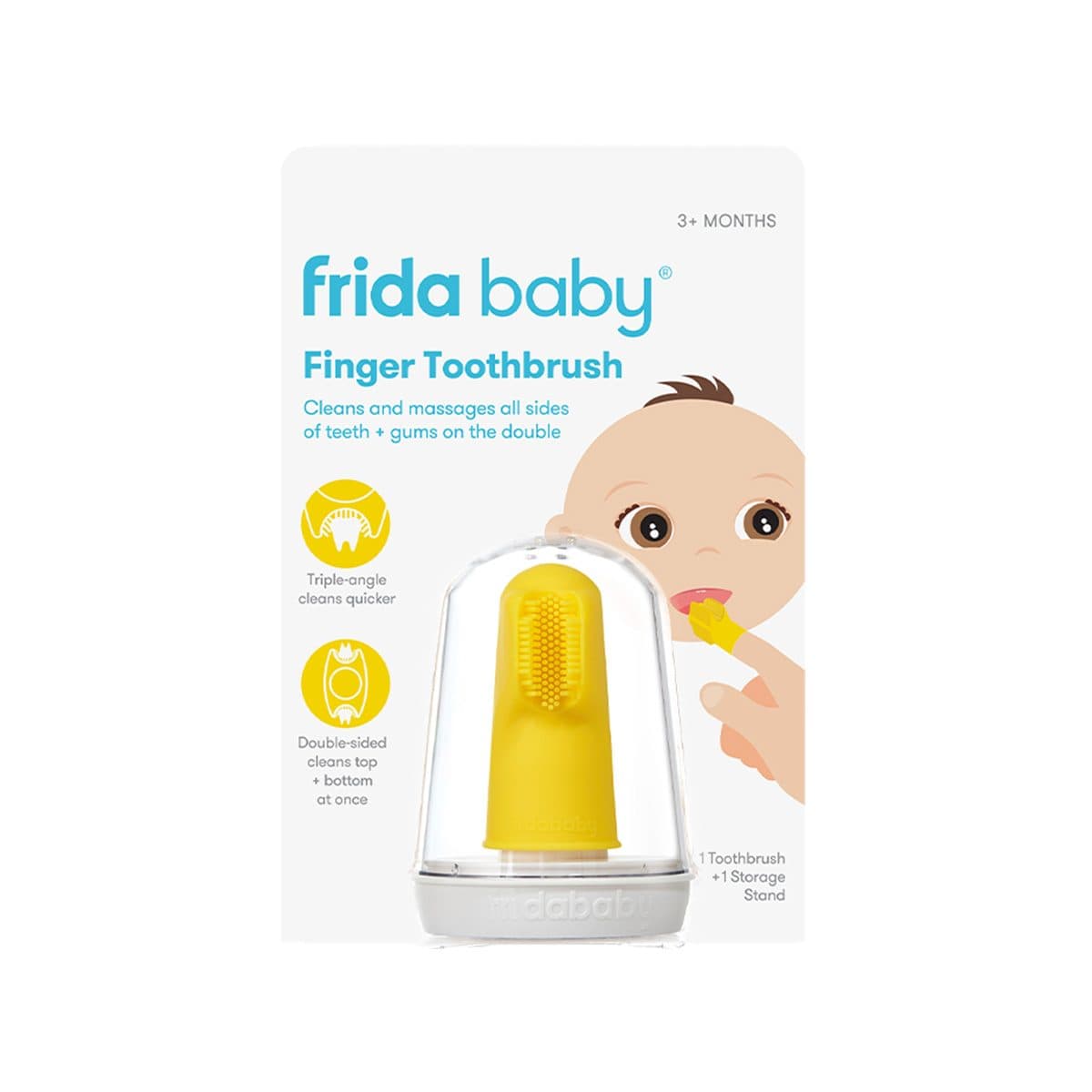 Frida Baby - Silicone Finger Toothbrush (3m+)
