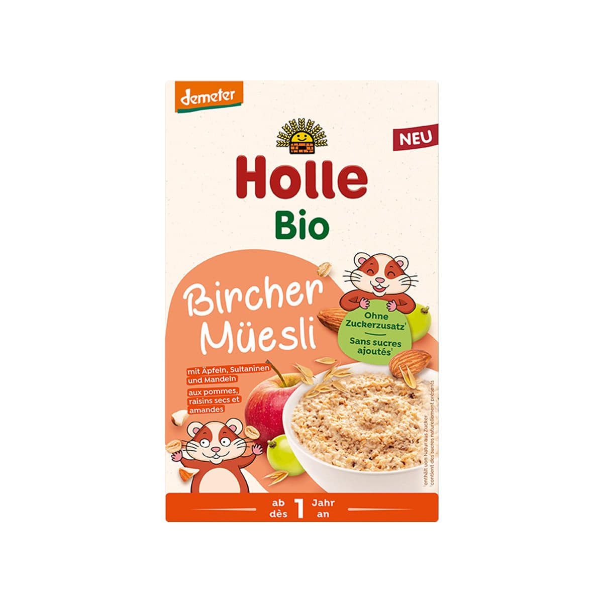 Holle - Wholegrain Bircher Muesli (12m+)