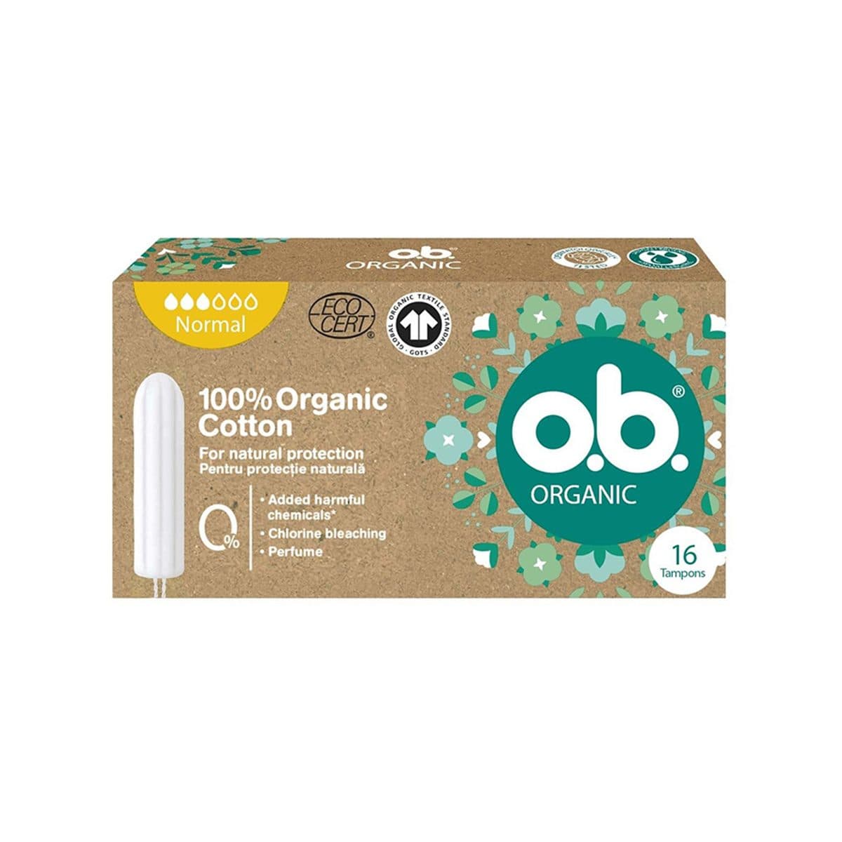 O.B. - Organic Tampons (Normal)