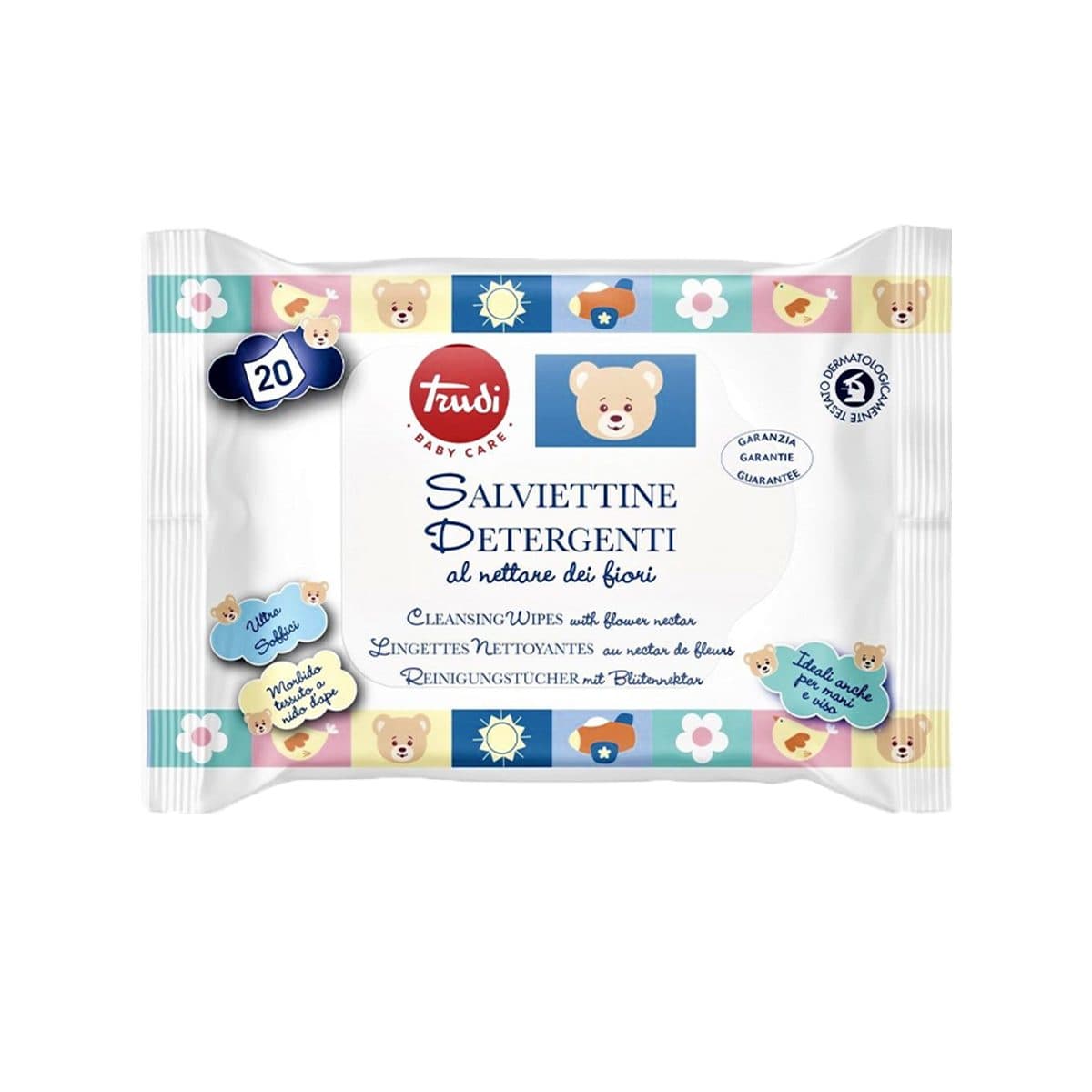 Trudi - Cotton Cleansing Wipes (x20)