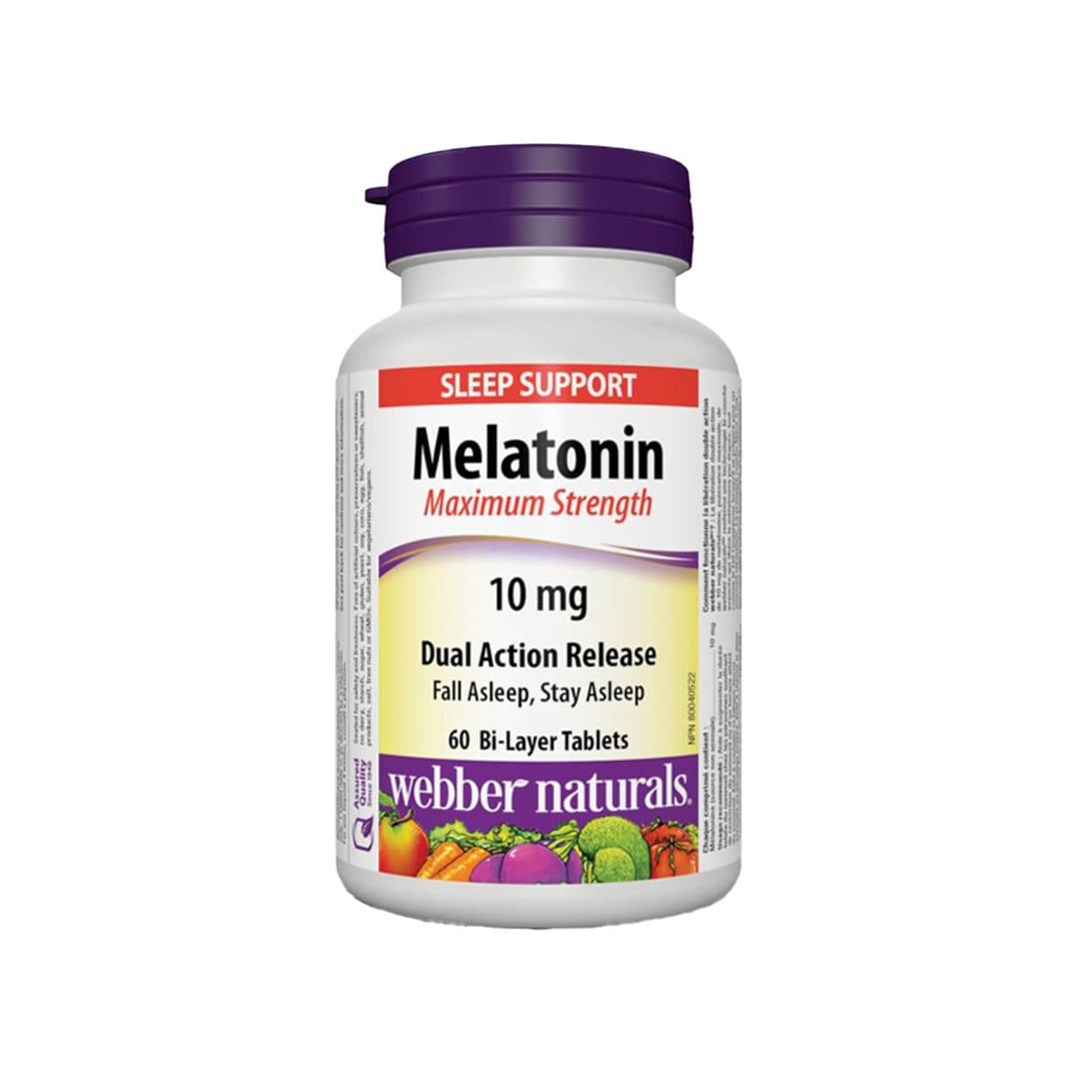 Webber Naturals - Melatonin 10mg