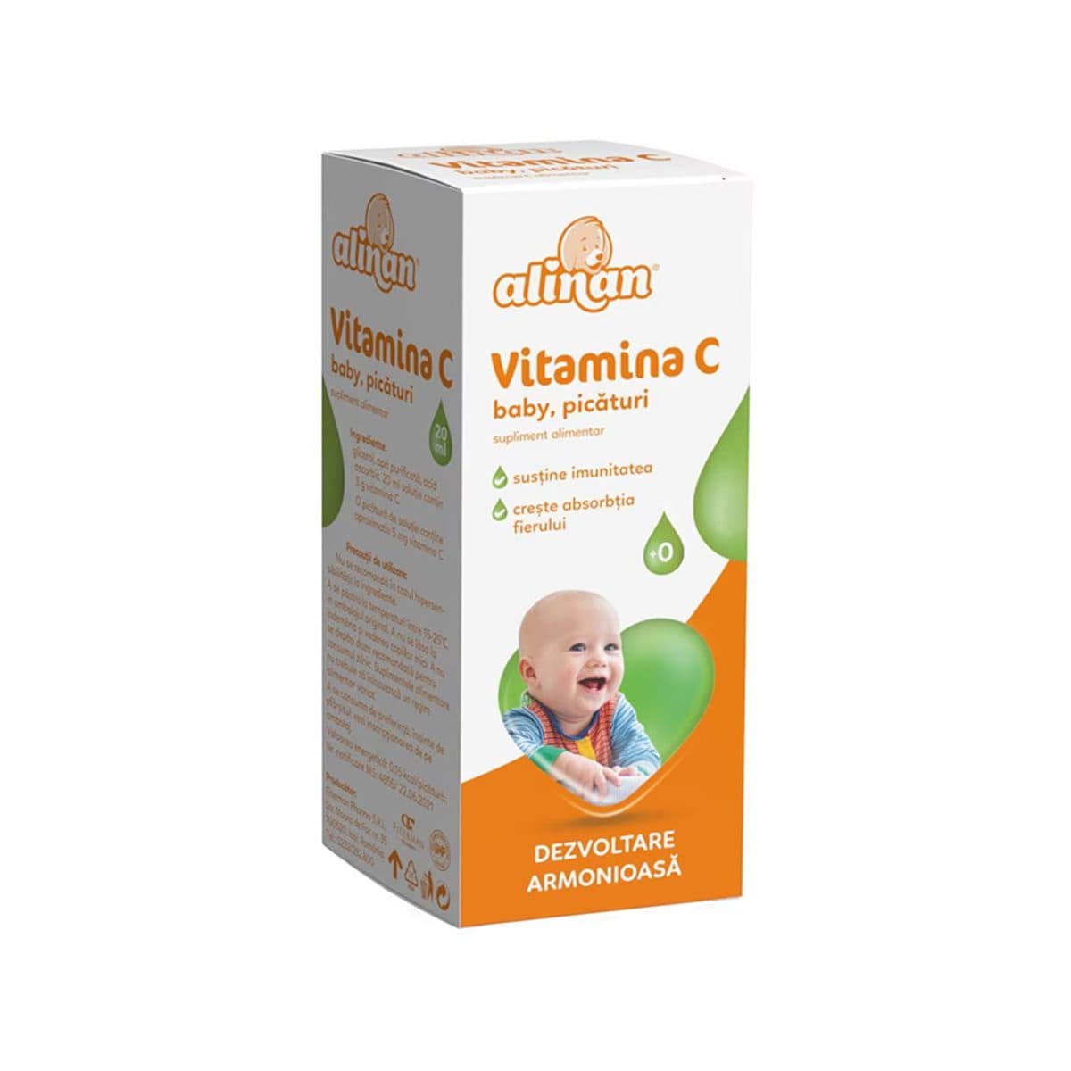 Alinan - Vitaminë C Baby Drops