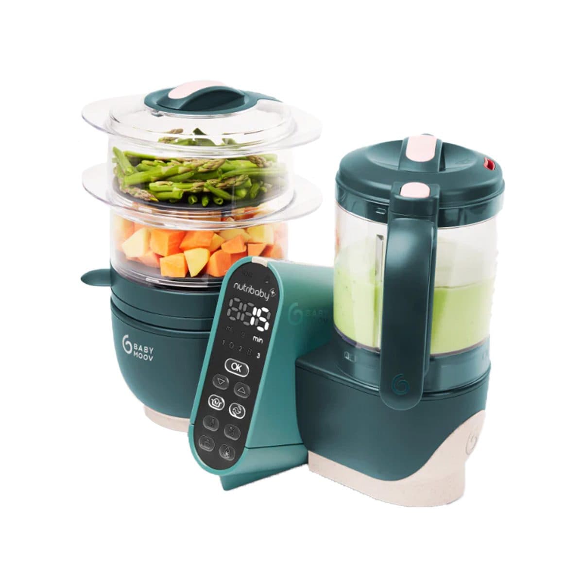 Babymoov - Nutribaby+ 6-in-1 Baby Food Maker